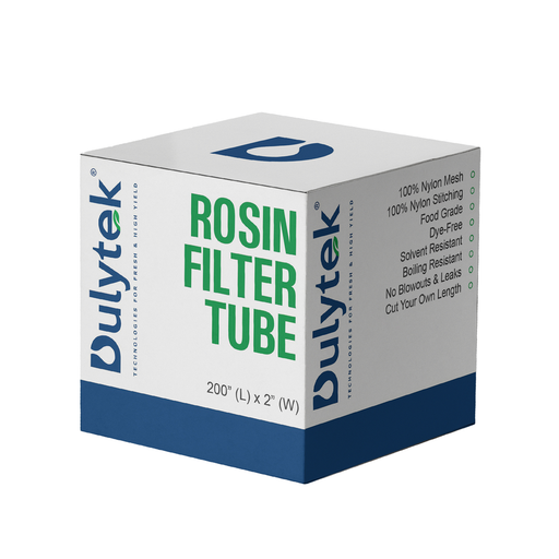 Dulytek 2" X 200" Roll Various Mesh Sizes Rosin Press Nylon Filter Tube