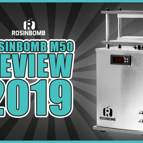 Rosinbomb M50 Personal Electric Rosin Press Review 2019