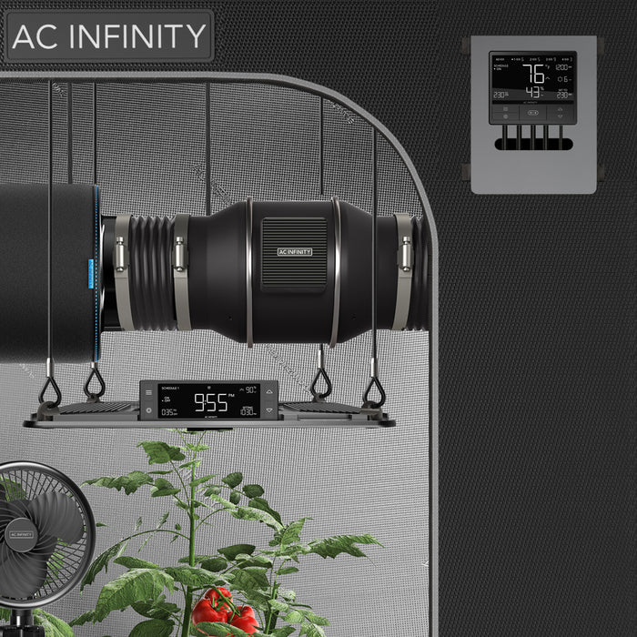 AC Infinity CONTROLLER 69 Smart Multi-Device LED Grow Light & Environmental Control System