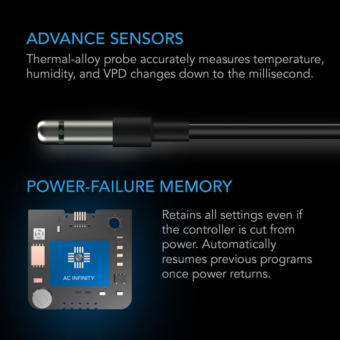 AC Infinity CONTROLLER 69 PRO Advanced Multi-Device LED Grow Light & Environmental Control System