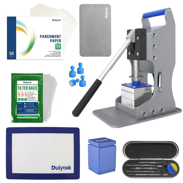 Dulytek DM2 2 Ton Portable Rosin Press Starter Kit