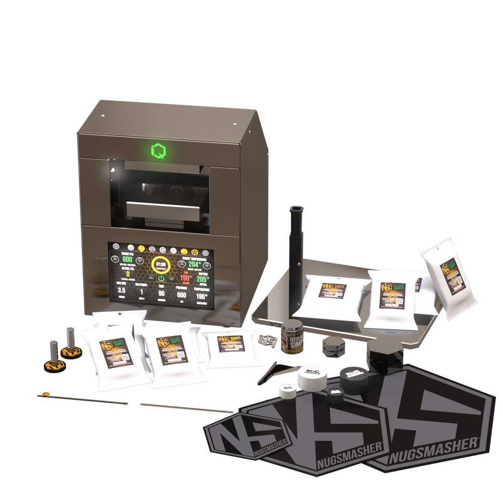 NugSmasher IQ Rosin Press Starter Kit Plus