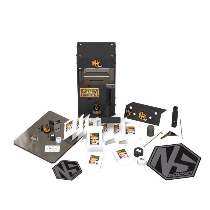 NugSmasher Touch 12 Ton Manual Rosin Press Starter Kit Plus
