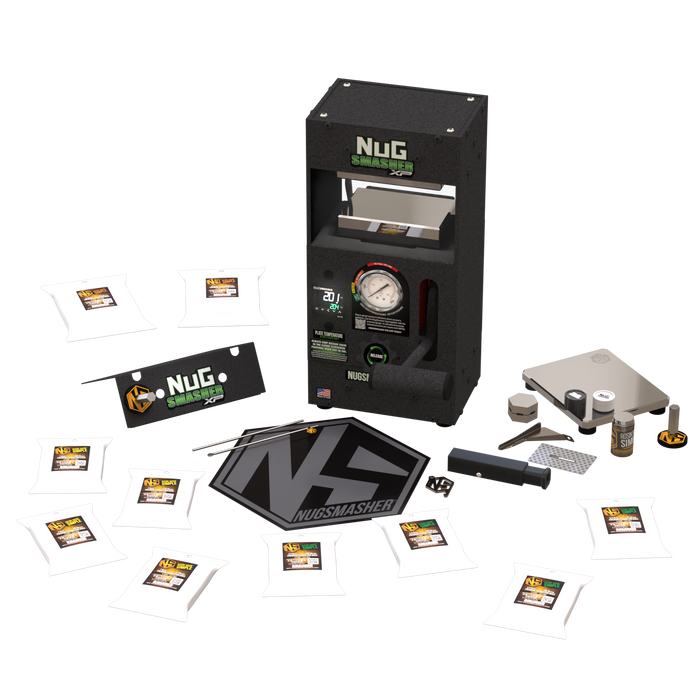 NugSmasher XP 12 Ton Rosin Press Starter Kit Plus
