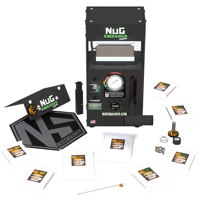 NugSmasher XP 12 Ton Rosin Press Starter Kit