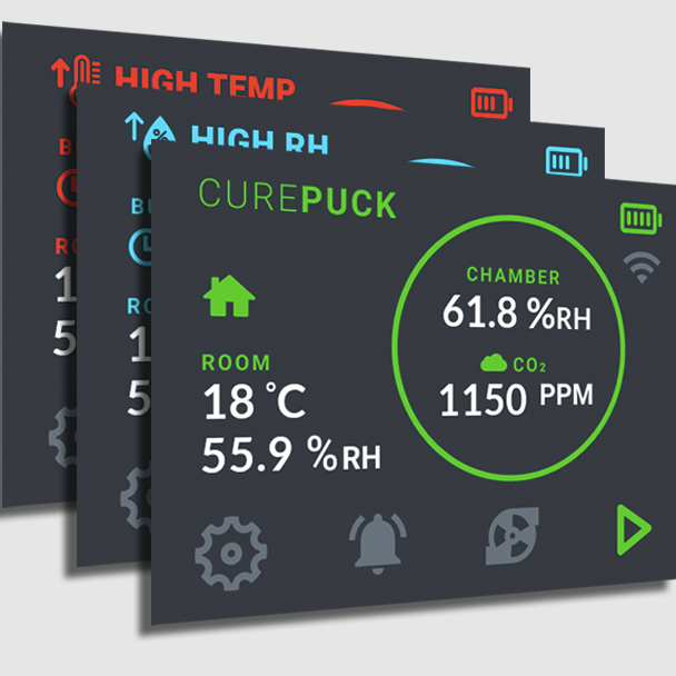 Twister Cure Puck Environment Control System