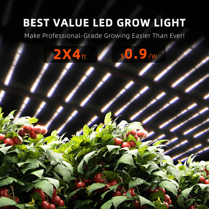 Spider Farmer G4500 430W LED Grow Light Full Spectrum Dimmable