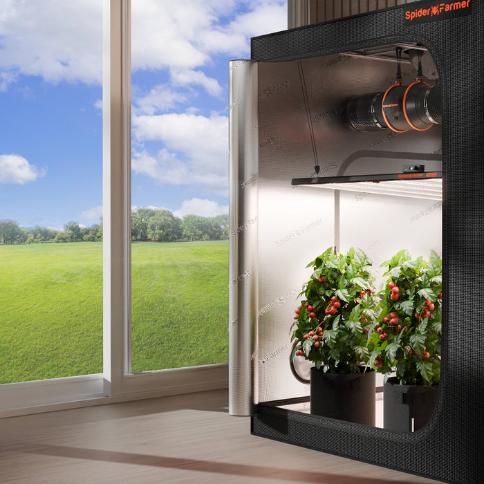 Spider Farmer G8600 Dimmable Full Spectrum High Yield Commercial LED Grow Light for 4x4/5x5 Grow Tents 2024 Edition