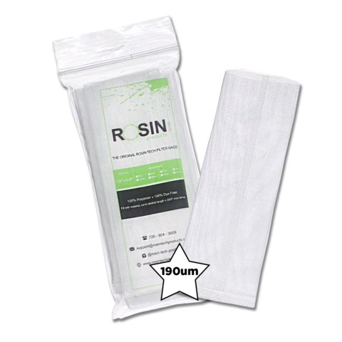 RosinTech 1.25" x 3.25" Rosin Filter Bags - All Micron Sizes (500 pack)