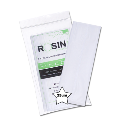 RosinTech 1.75" x 5" Rosin Filter Bags - All Micron Sizes (100 pack)