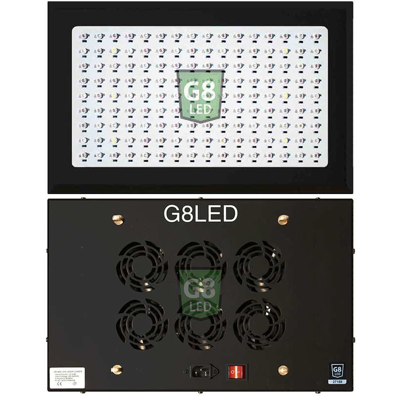 G8 LED 450 Watt Full Spectrum Veg/Flower Plant LED Grow Light