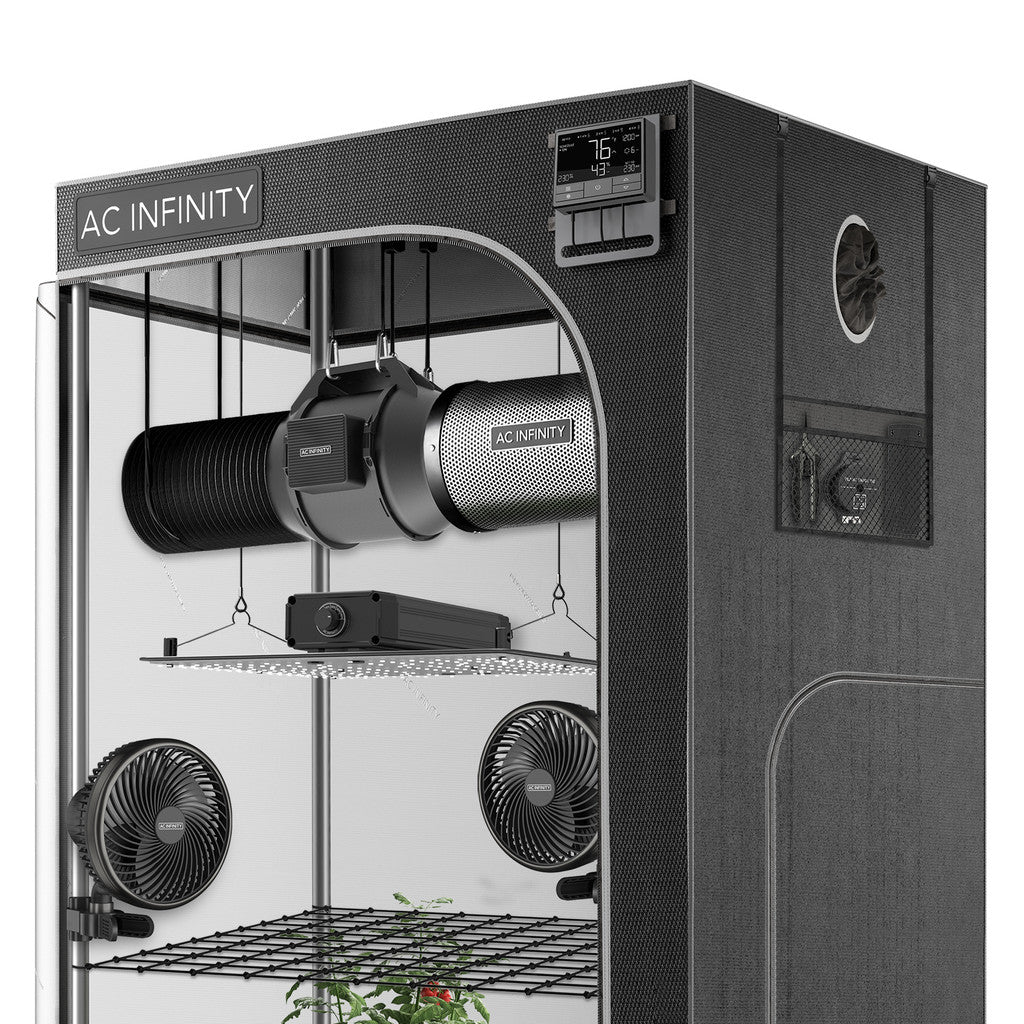 advance grow tent system Buy AC Infinity Advance Complete Grow Tent Kit - 4' x 4'