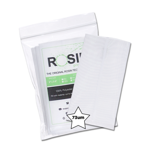 RosinTech 2" x 3.5" Rosin Filter Bags - All Micron Sizes (100 pack)