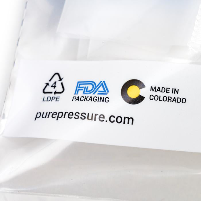 Pure Pressure 2" x 6" Food Grade Nylon Mesh Rosin Filter Bags (All Micron Sizes)