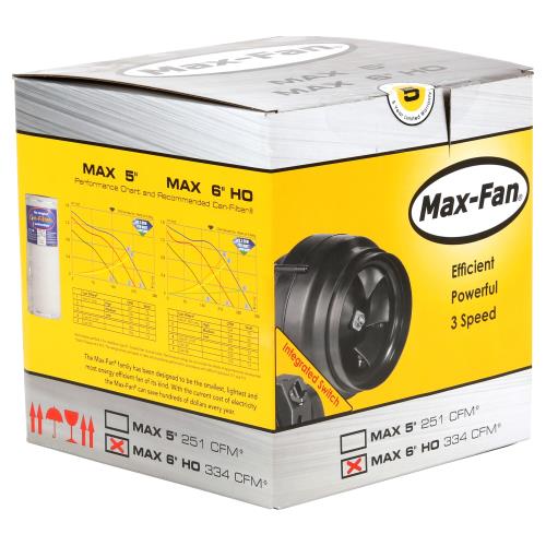 Can-Fan Max-Fan 6" Inline Fan