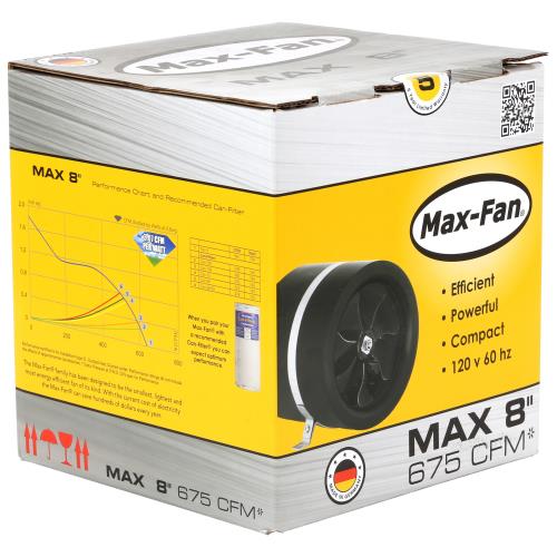 Can-Fan Max-Fan 8" Inline Fan