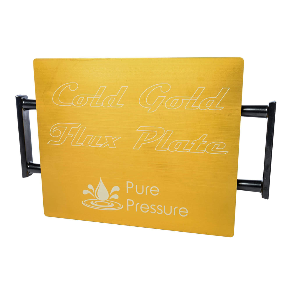 Pure Pressure Cold Gold Rosin Press Flux Plate