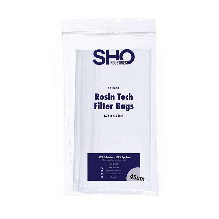 Sho Industries Filter Bag 1.75" x 4.5" - 160u, 90u, 45u, 25u - Right Bud
