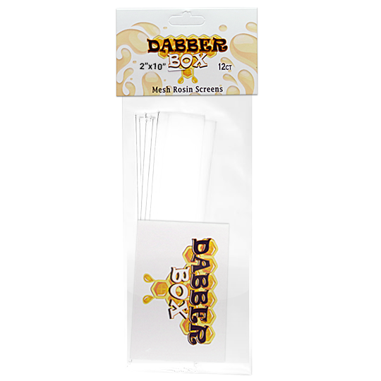 Dabber Box 2x10 Premium Extraction Rosin Bags - Pack of 100 (45u, 90u, 120u, 180u)