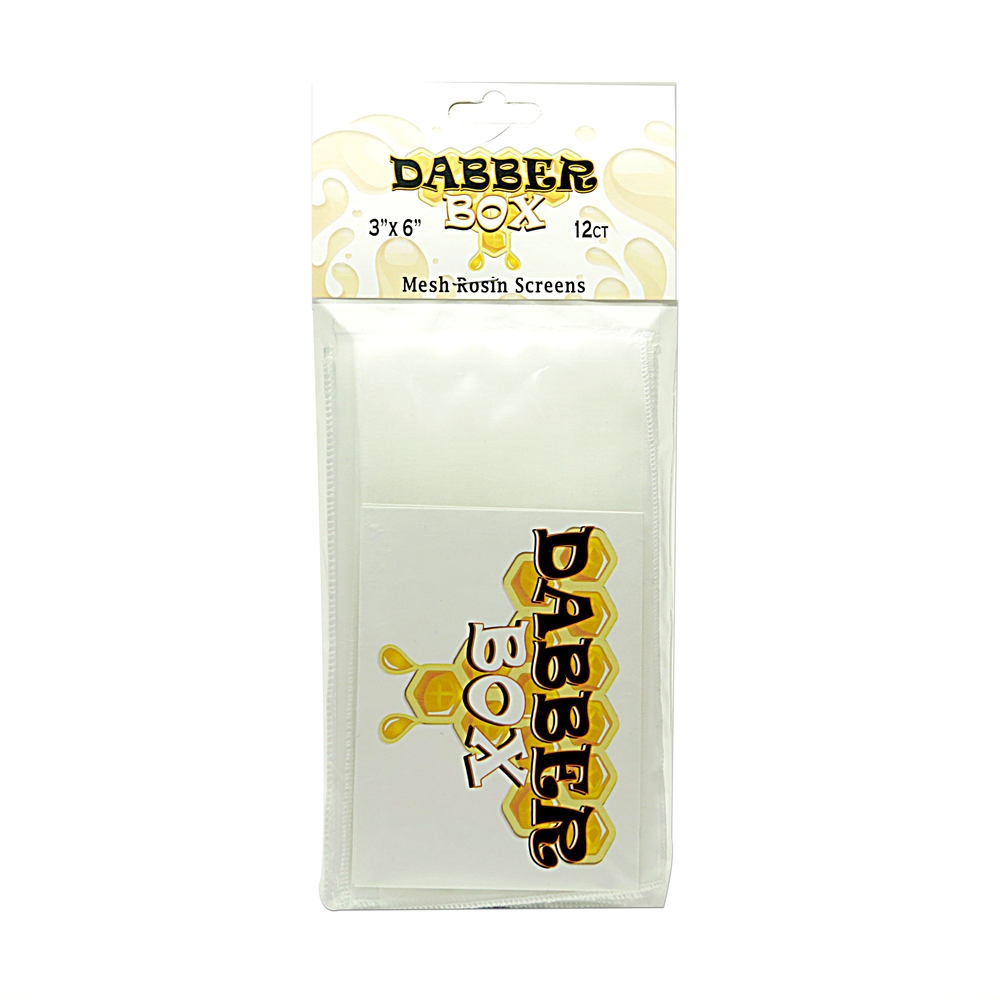 Dabber Box 3x6 Premium Extraction Rosin Bags - Pack of 12 (45u, 90u, 120u, 180u)
