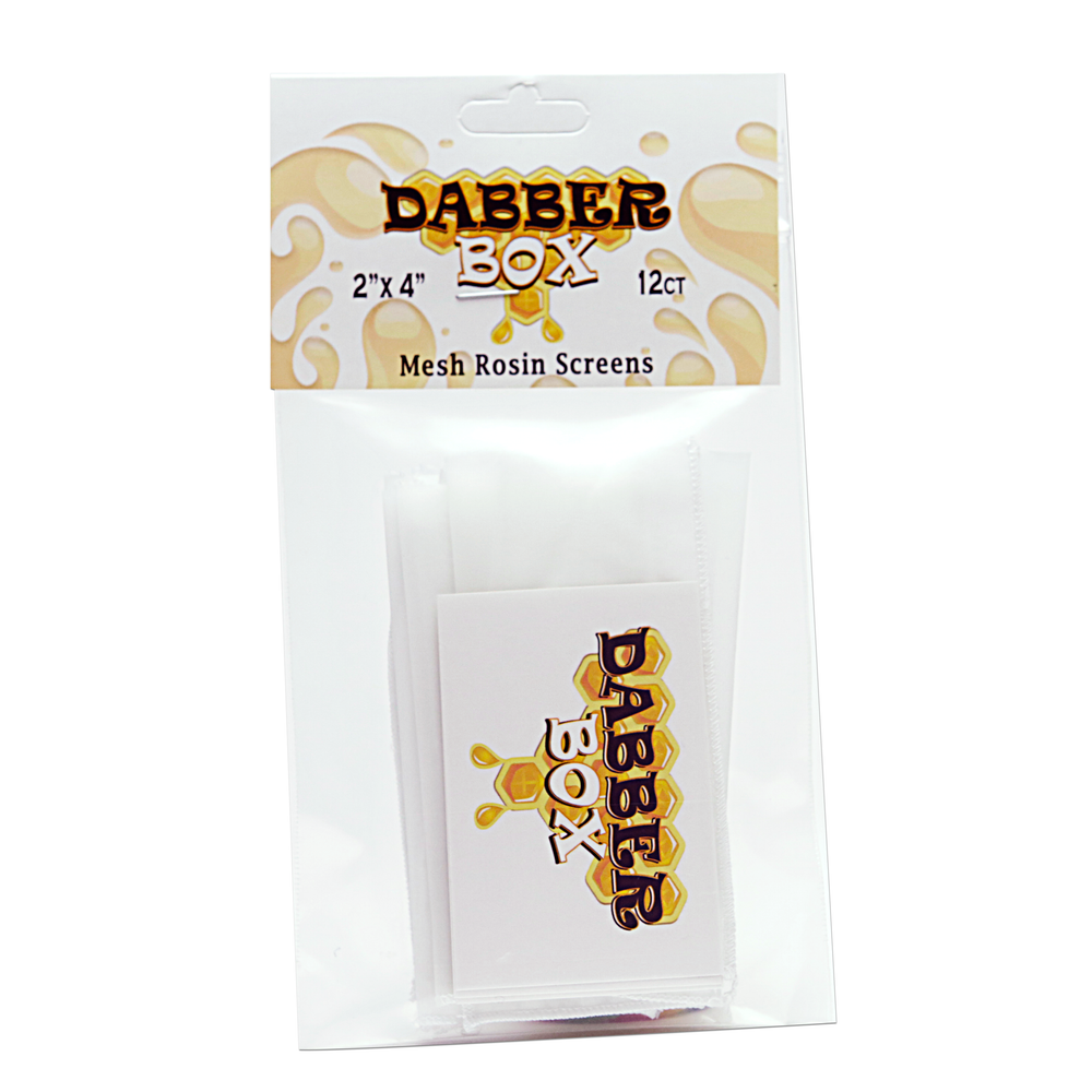 Dabber Box 2x4 Premium Extraction Rosin Bags - Pack of 12 (45u, 90u, 120u, 180u)