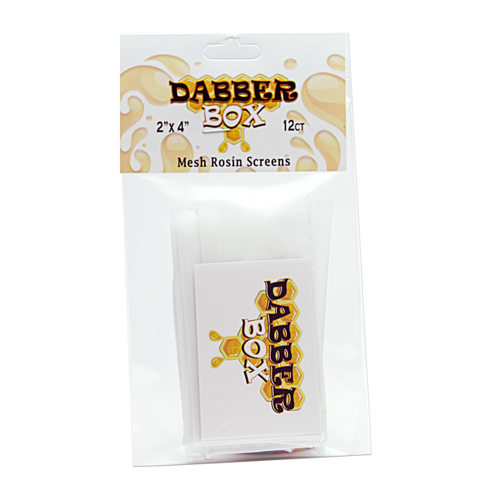 Dabber Box 2x4 Premium Extraction Rosin Bags - Pack of 100 (45u, 90u, 120u, 180u)