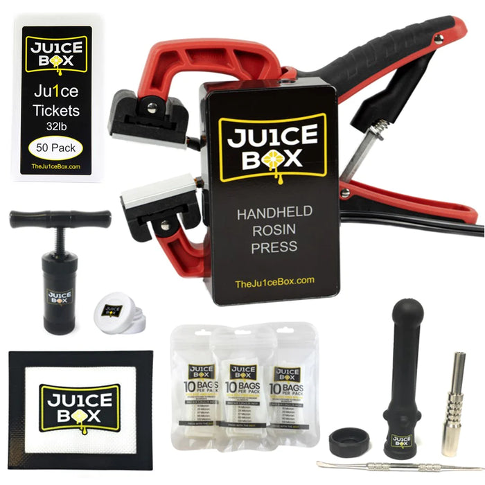 Ju1ceBox Handheld Manual Rosin Press Master Kit