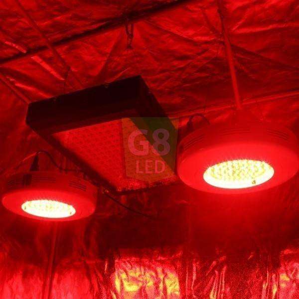 G8 LED 90 Watt Red Flower Booster Plant LED Grow Light - Right Bud