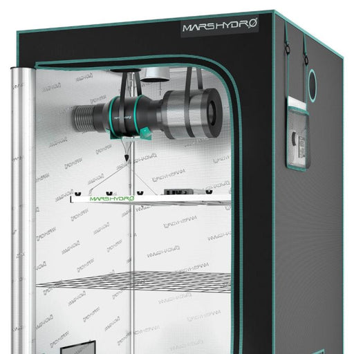 Mars Hydro 4' x 4' Complete Grow Tent Kit with FC-E4800 LED Grow Light