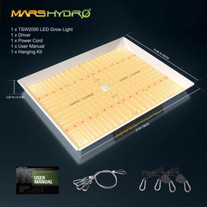 Buy Mars Hydro TSW 2000 LED Grow Light | Lowest Price Guaranteed