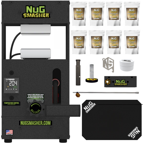 NugSmasher Original 12 Ton Rosin Press Starter Kit