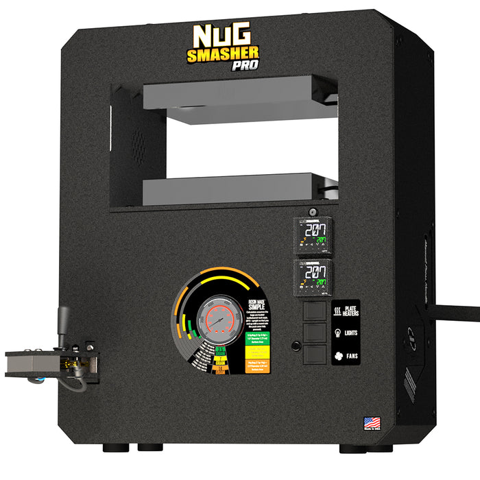 NugSmasher Pro 20 Ton Rosin Press Starter Kit