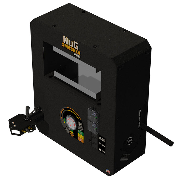 NugSmasher Pro 20 Ton Pneumatic/Manual Rosin Press
