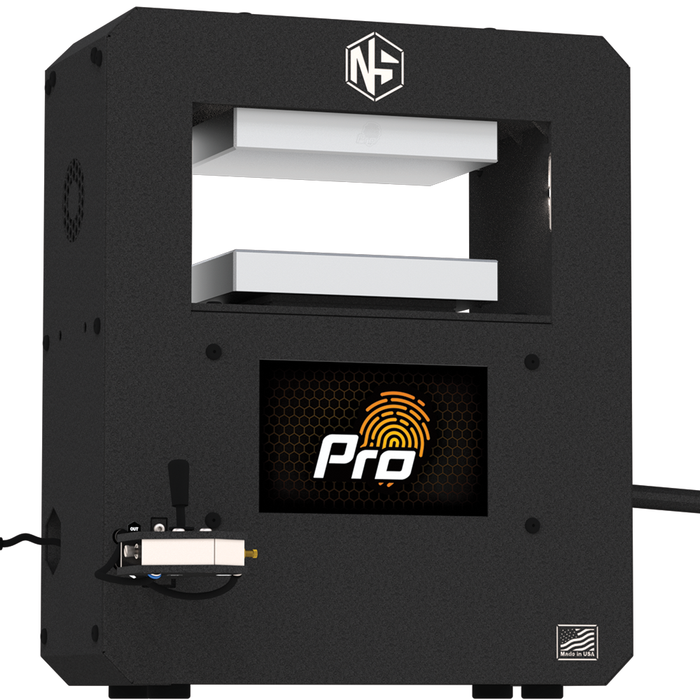 NugSmasher Pro Touch 20 Ton Pneumatic/Manual Rosin Press